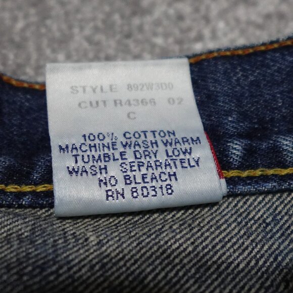 Lucky Brand Cut Off Shorts Women's Size 10/30 Blue Denim Distressed Casual - Picture 5 of 13